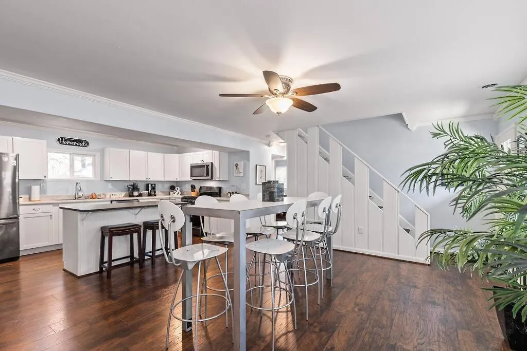 Prázdninový dům The Bamboo House! Dog-Friendly Home N Rva Sleeps 8 Richmond USA